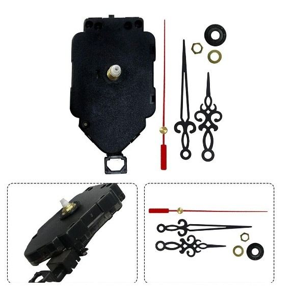 Quartz Wall Pendulum Clock Movement Mechanisms With Hands Clock