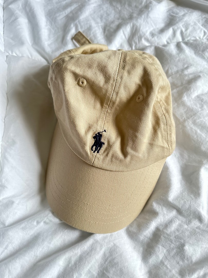 Polo ralph on sale lauren beige cap