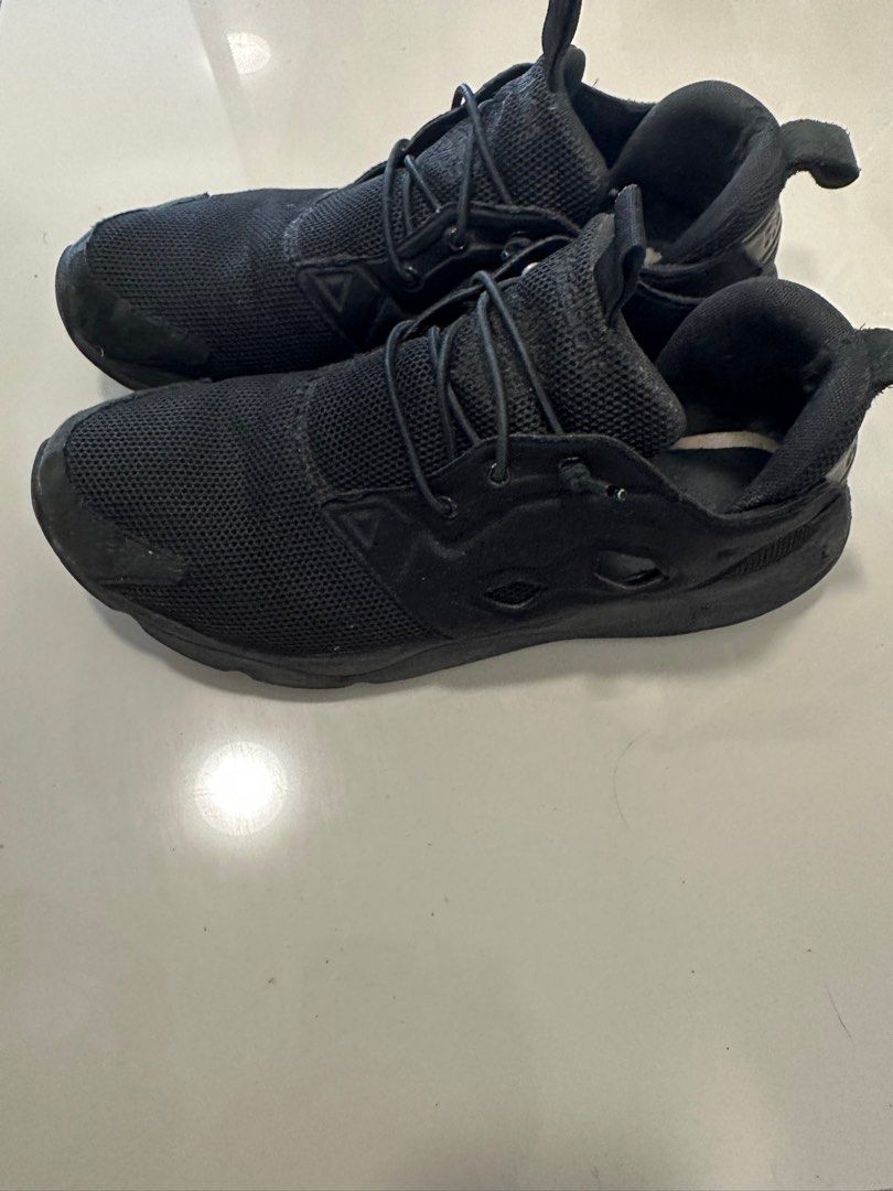 Reebok Fury Lite Triple Black Men s Fashion Footwear Sneakers