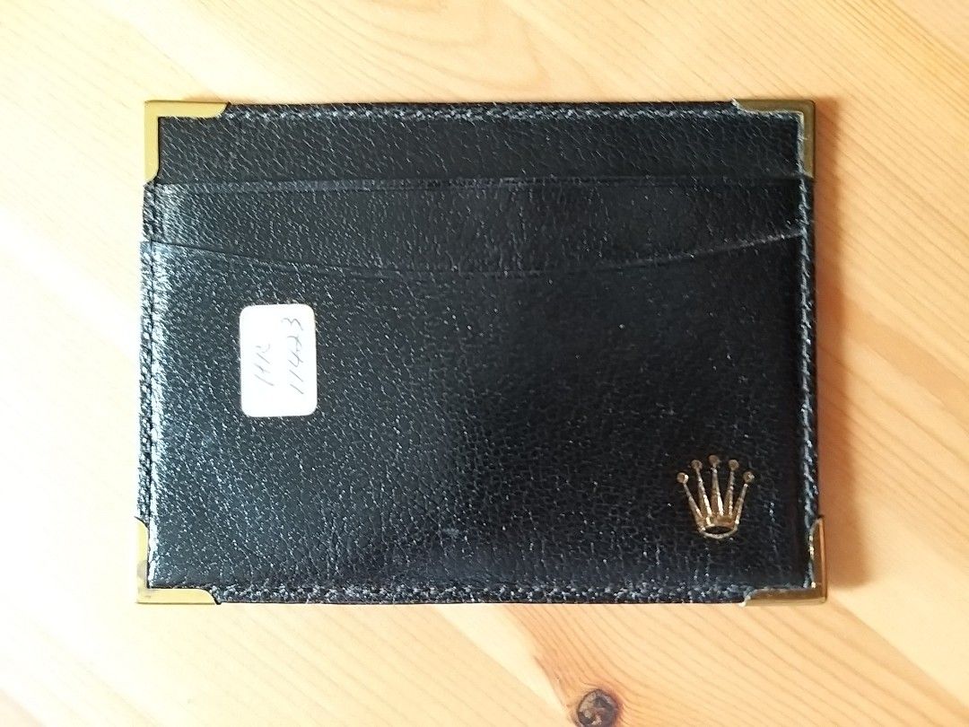 Rolex wallet black new arrivals