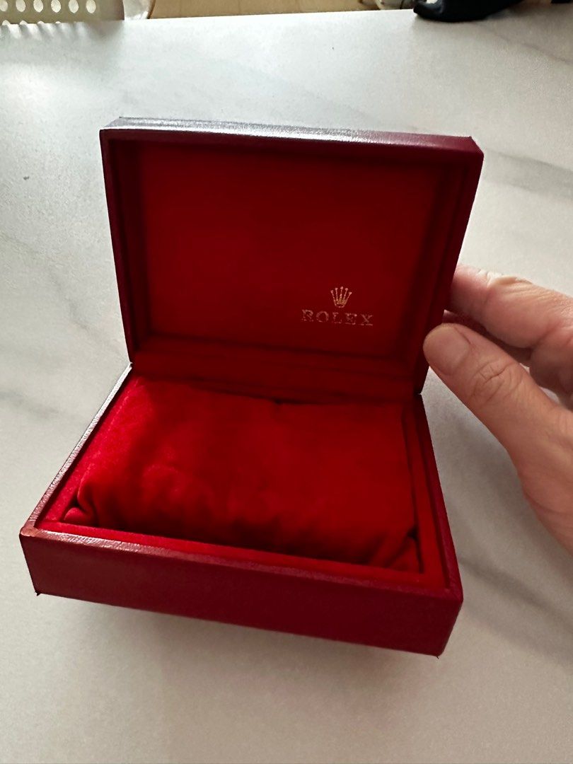 Red rolex box cheap