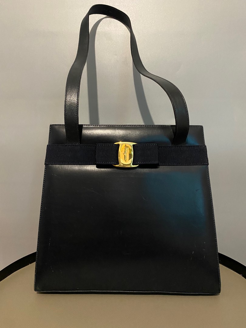 SALVATORE FERRAGAMO VINTAGE VALA SHOULDER TOTE BAG, Luxury, Bags ...