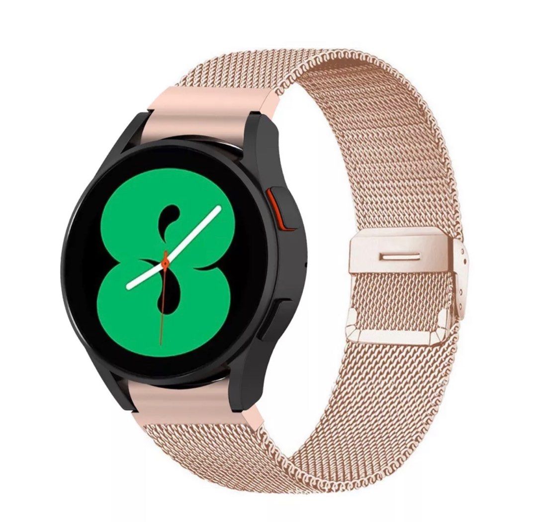 Samsung Watch 4 Classic Metal Strap Rose Gold Mobile Phones