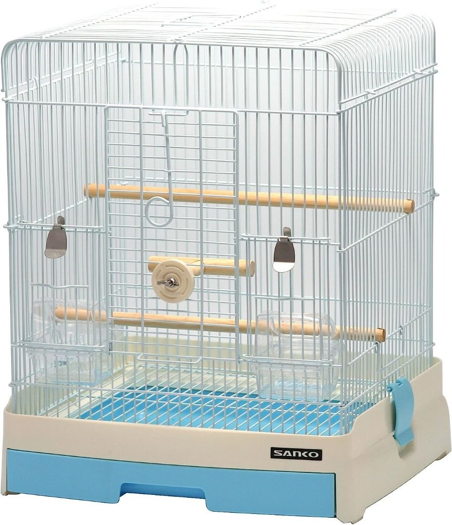 日本SANKO 827 Easy Home Bird Cage 35BL 鸚鵡籠雀籠鳥籠, 寵物 日本SANKO 827 Easy Home Bird Cage 35BL 鸚鵡籠雀籠鳥籠, 寵物