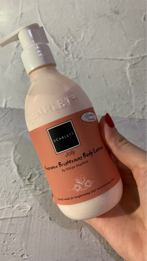 Scarlett Body Lotion Varian Jolly on Carousell