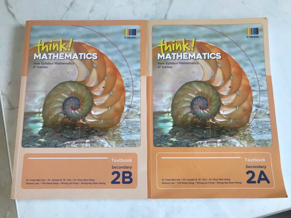 Secondary 2 Mathematics text book, Hobbies & Toys, Books & Magazines ...