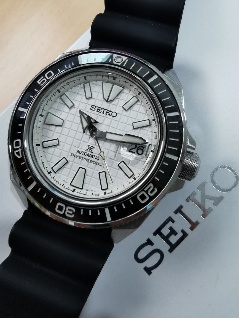 White sales seiko samurai