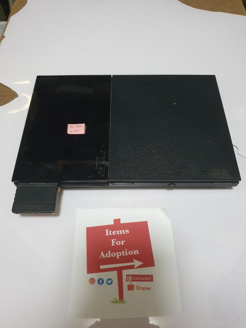 Selling Black Sony PS2 PAL (Category: PlayStation) located in Quezon City. Submitted by itemsforadoption (Listing ID 1240179882, Image 1). Description: Rfs: Its 2023! Happy New Year! Hoping you have a good year ahead of you! If you have questions feel free to send a message. Though I'll most likely be able to reply from 10am to 8pm. Please be patient and understanding. Decluttering games and items that I've picked up or for friends and family. 15