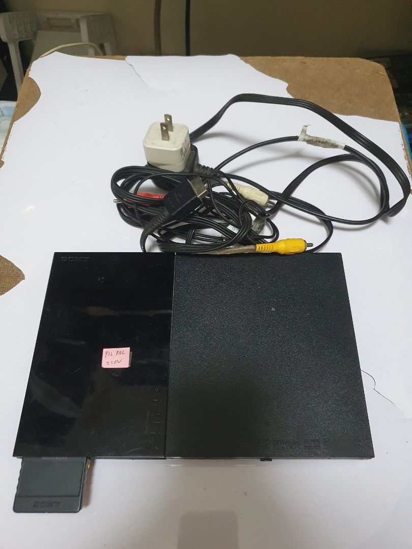 Selling Black Sony PS2 PAL (Category: PlayStation) located in Quezon City. Submitted by itemsforadoption (Listing ID 1240179882, Image 2). Description: Rfs: Its 2023! Happy New Year! Hoping you have a good year ahead of you! If you have questions feel free to send a message. Though I'll most likely be able to reply from 10am to 8pm. Please be patient and understanding. Decluttering games and items that I've picked up or for friends and family. 15