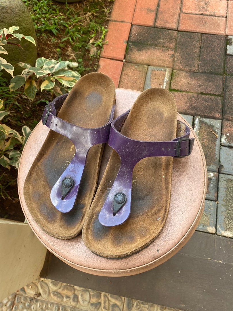 Sendal Birkenstock Wanita Fesyen Wanita Sepatu di Carousell
