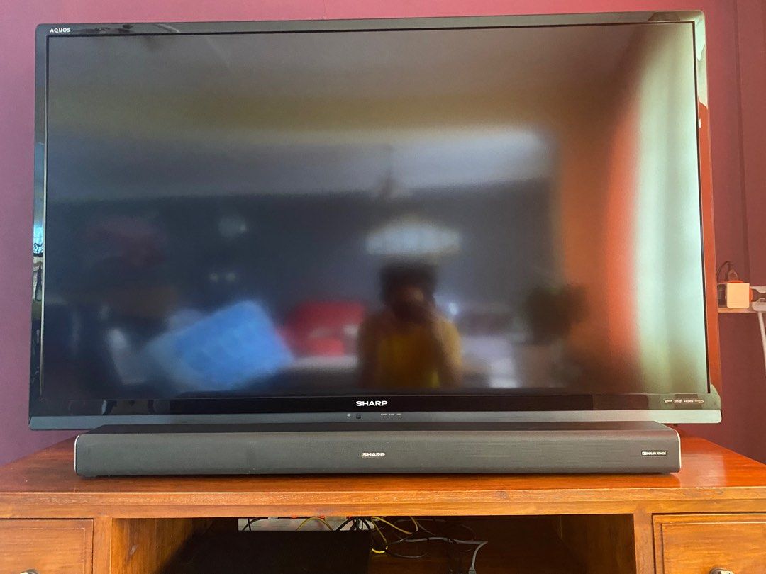 Sharp Aquos 60inch LED TV and TV Console, TV & Home Appliances, TV