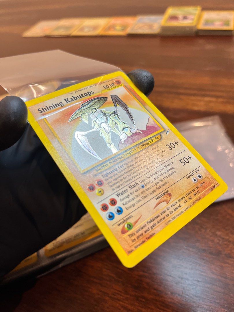 Shining Kabutops Pokmon TCG, Hobbies & Toys, Toys & Games on Carousell