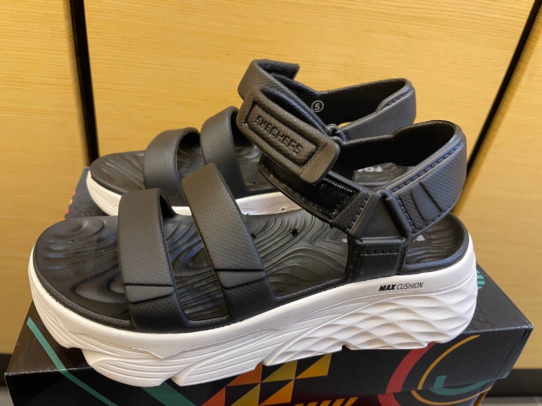 Skechers max cushion 2025 sandals