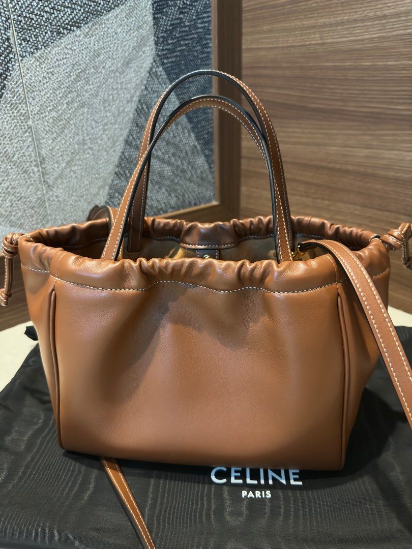 celine drawstring cuir