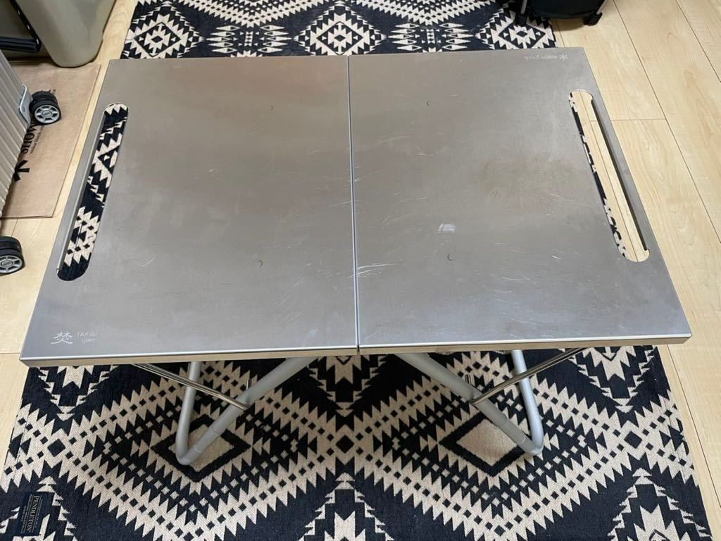 Snow Peak Snowpeak TAKIBI My Table LV-039 篝火邊桌不銹鋼, 運動產品