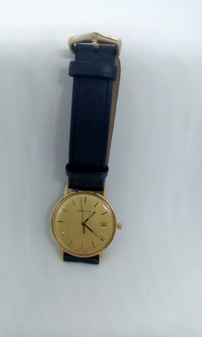 Certina gold watch vintage new arrivals
