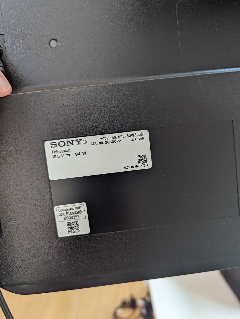 Sony Bravia Smart TV 50" KDL50W800C, TV & Home Appliances, TV