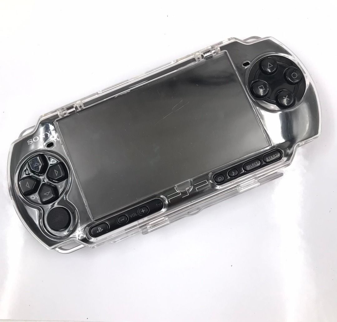 SONY PSP SLIM (3000 MODEL) WITH UMD GAMES-RATCHET CLANK,WITH CRYSTAL CASE,  Video Gaming, Video Game Consoles, PlayStation on Carousell