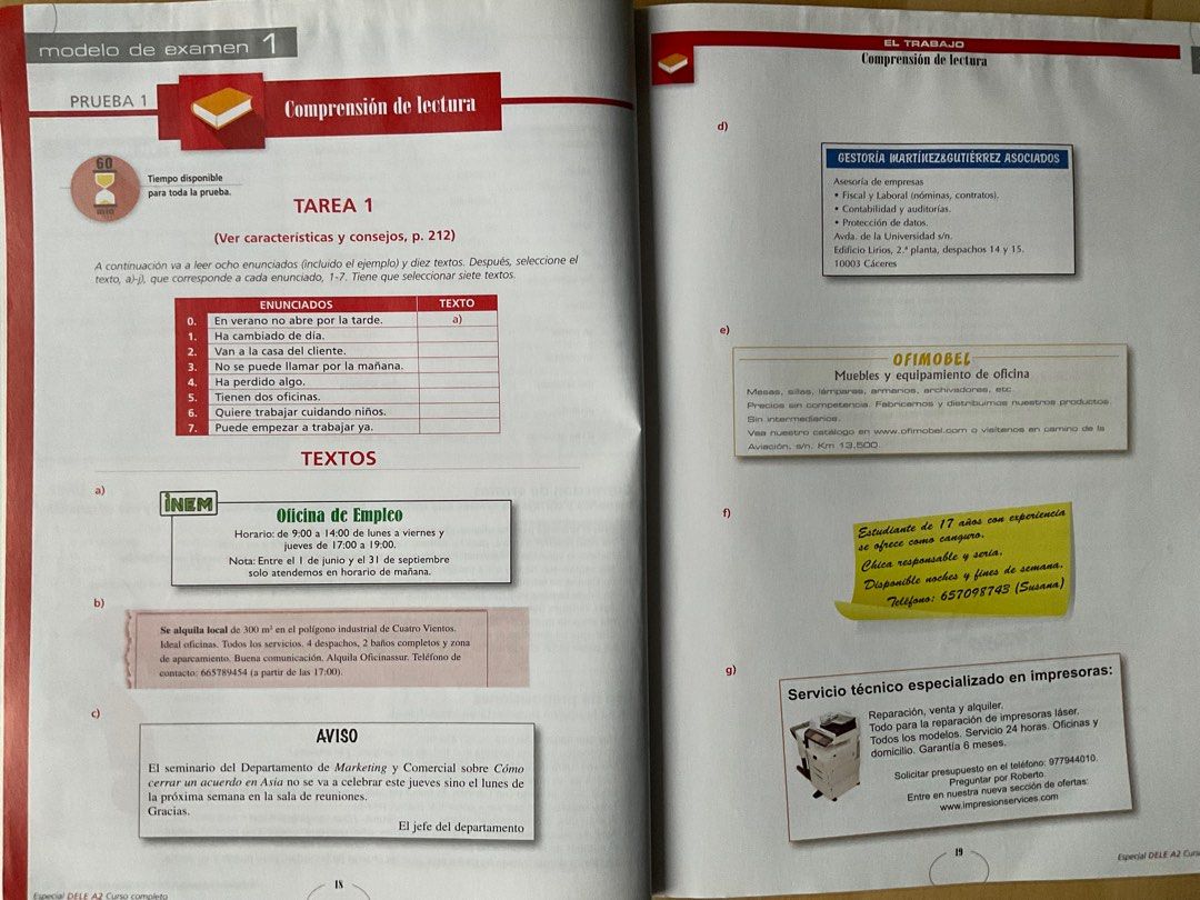 Spanish DELE A2 Grammar And Exercise Hobbies Toys Books Magazines spanish-dele-a2-grammar-and-exercise-hobbies-toys-books-magazines