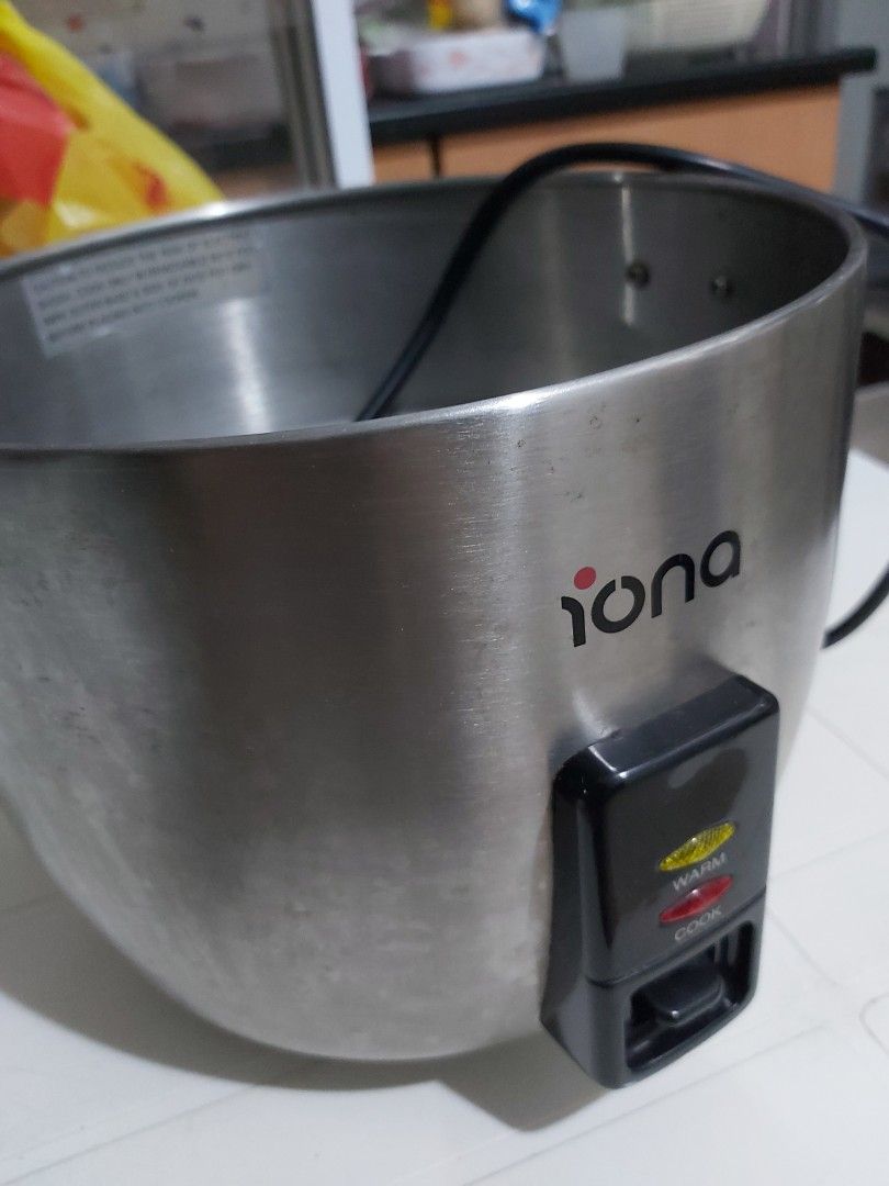 Spoilt Cook Rice Spoilt Rice Cooker 1.5L Iona, TV & Home Appliances, Kitchen Appliances ...