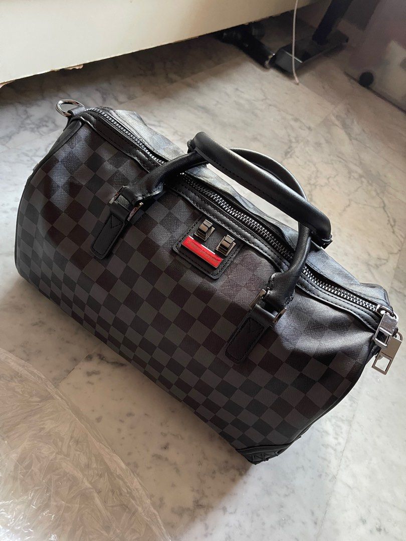 Sprayground duffle bag, Luxury, Bags & Wallets on Carousell