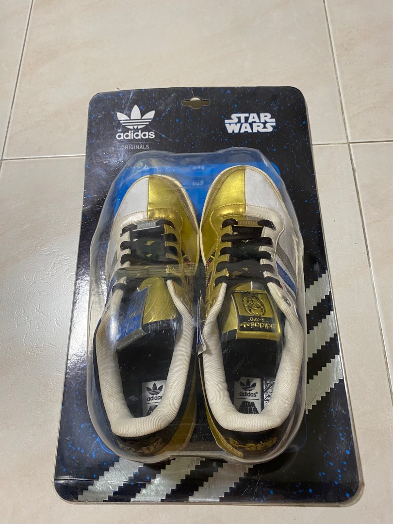 Star Wars X Adidas Originals Top Ten Lo R2-D2 & C-3PO Droids RARE