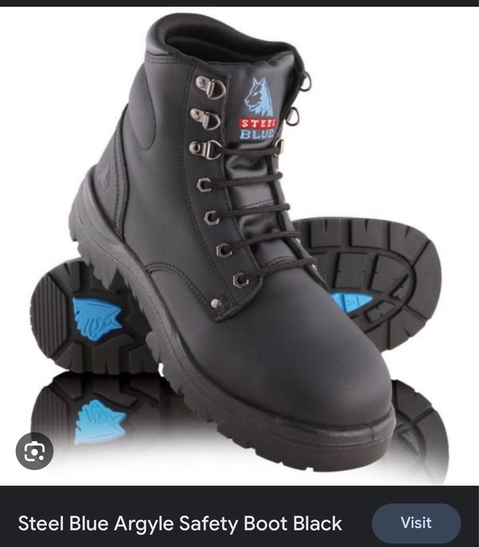 Steel Blue Safety Boots