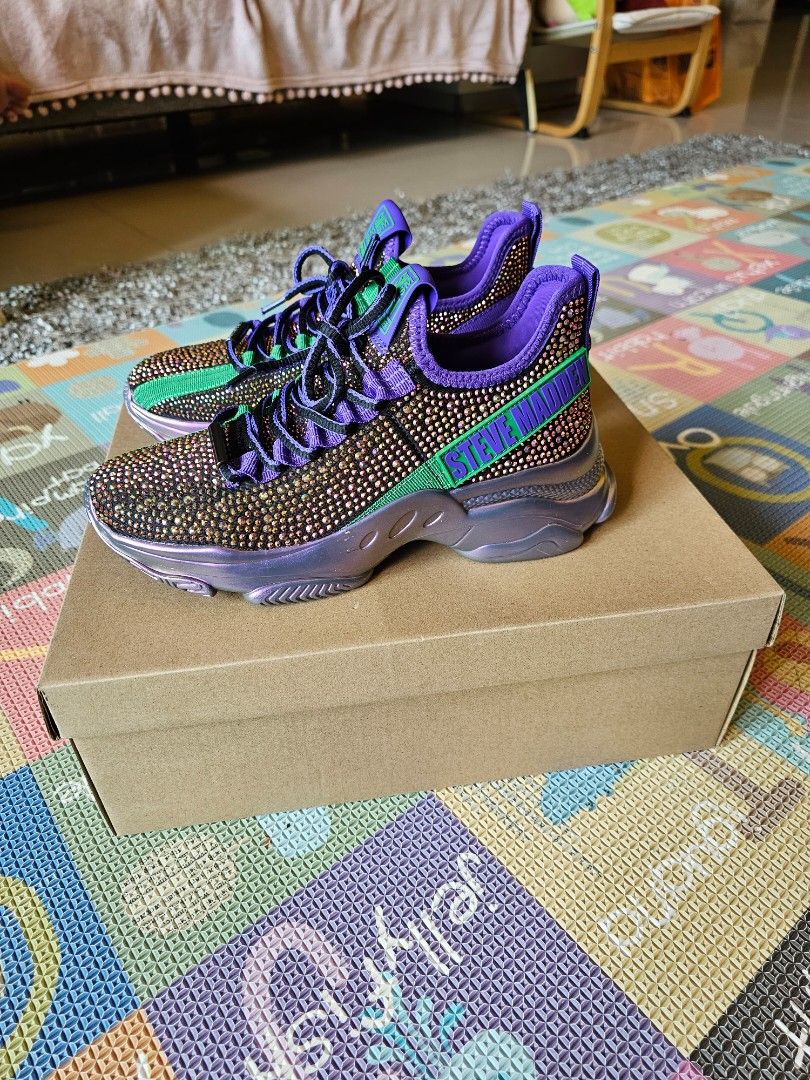 Purple steve madden hotsell sneakers