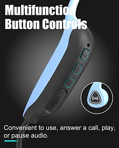 Tayogo Bone Conduction Headphones Bluetooth 5.0 Open Ear Wireless