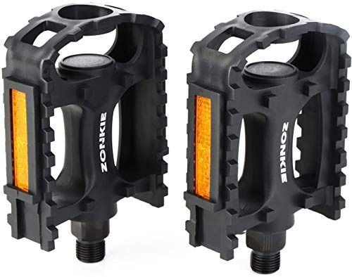 zonkie Bicycle Cycling Bike Pedals Plastic Bicycle Pedals for MTB and Road Bike Black 9 16 Inch Sports Equipment Bicycles Parts Parts Accessories on Carousell