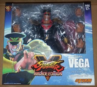 S.H.Figuarts Vega Street Fighter Series Figure Capcom Bandai Japan Fighting  Game