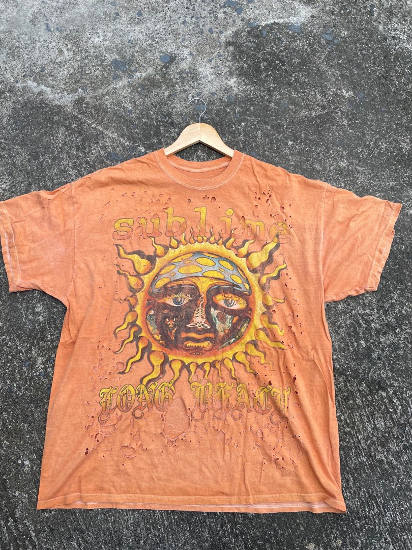 Sublime t hotsell shirt dress orange