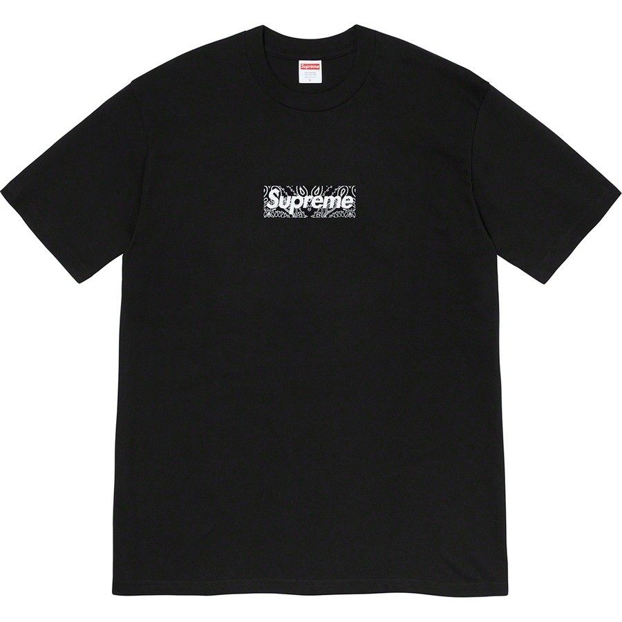Supreme black on sale shirt box logo