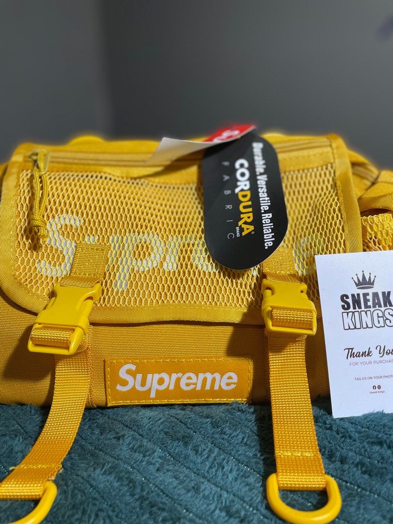 Supreme SS20 Waist Bag- Gold – Streetwear Official