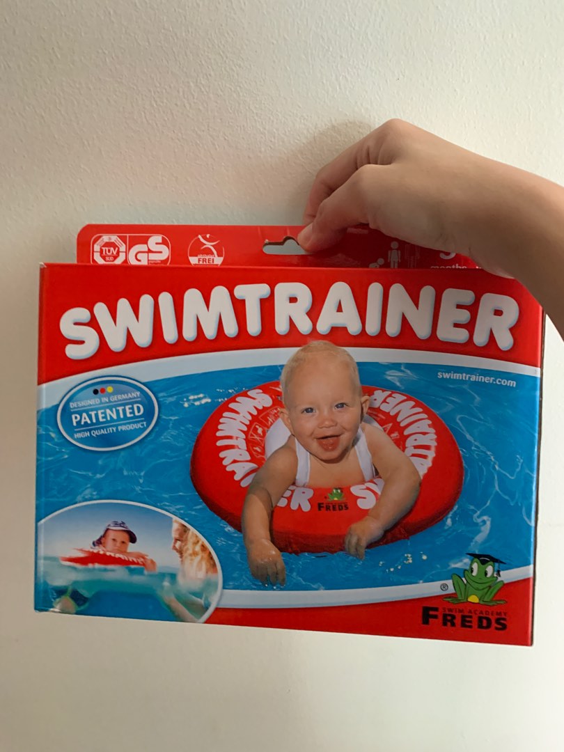 Swim trainer baby float, Babies & Kids, Infant Playtime on Carousell