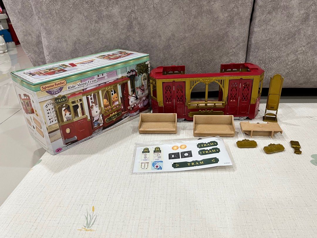 Sylvanian families tram store