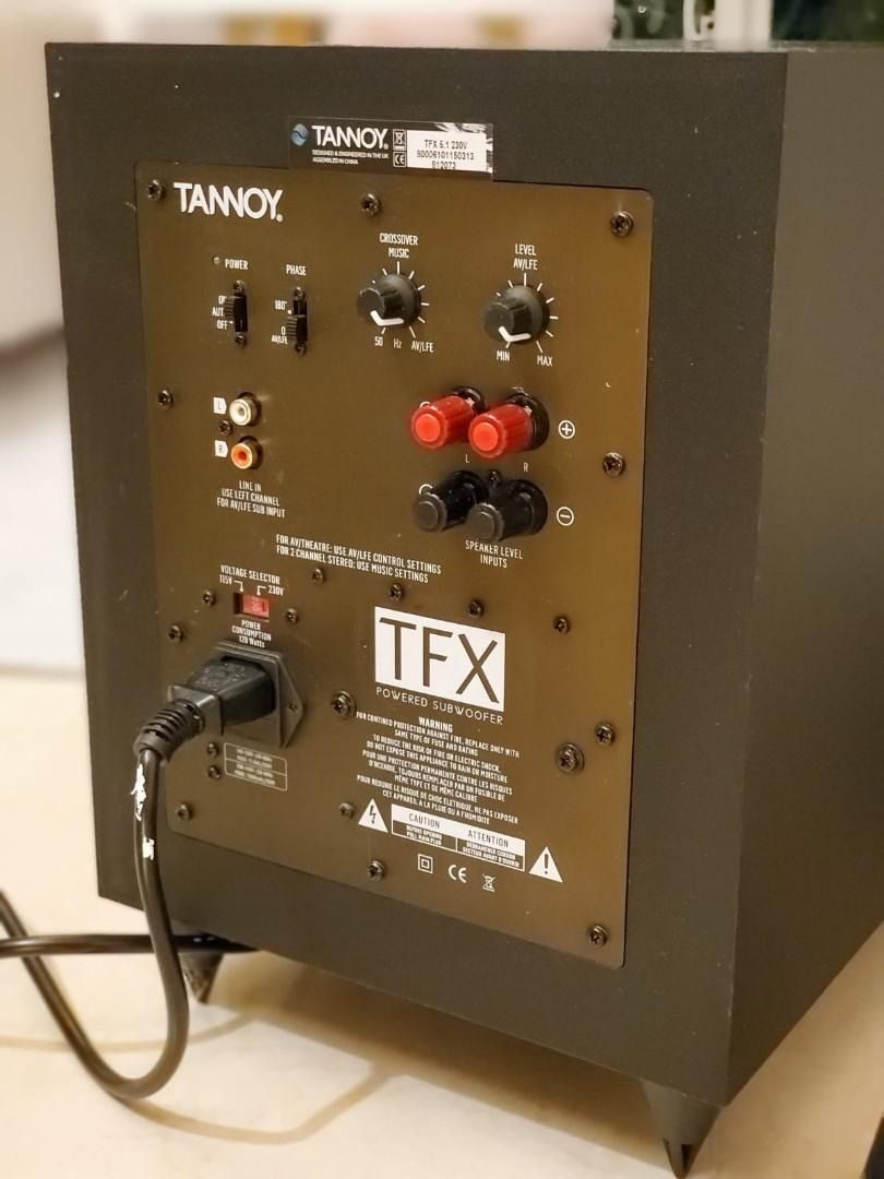 Tannoy tfx 5.1 hot sale