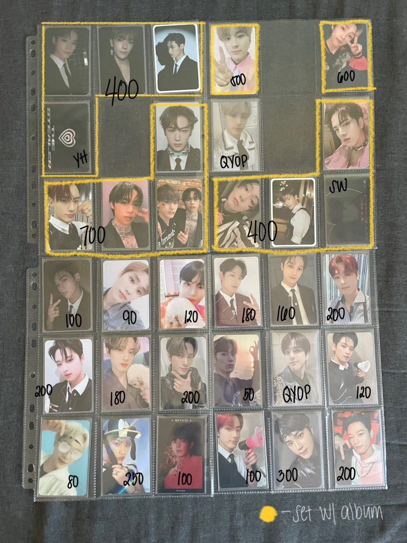 THE BOYZ PHOTOCARDS (Category: K-Wave Merchandise) located in Del Monte. Submitted by b_declutter (Listing ID 1195385433, Image 1). Description: mop: gcash you can also dm me @4120cart (twt).