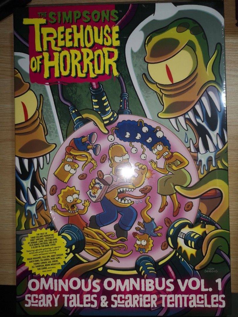 The Simpsons Treehouse of Horror Ominous Omnibus, Hobbies Toys