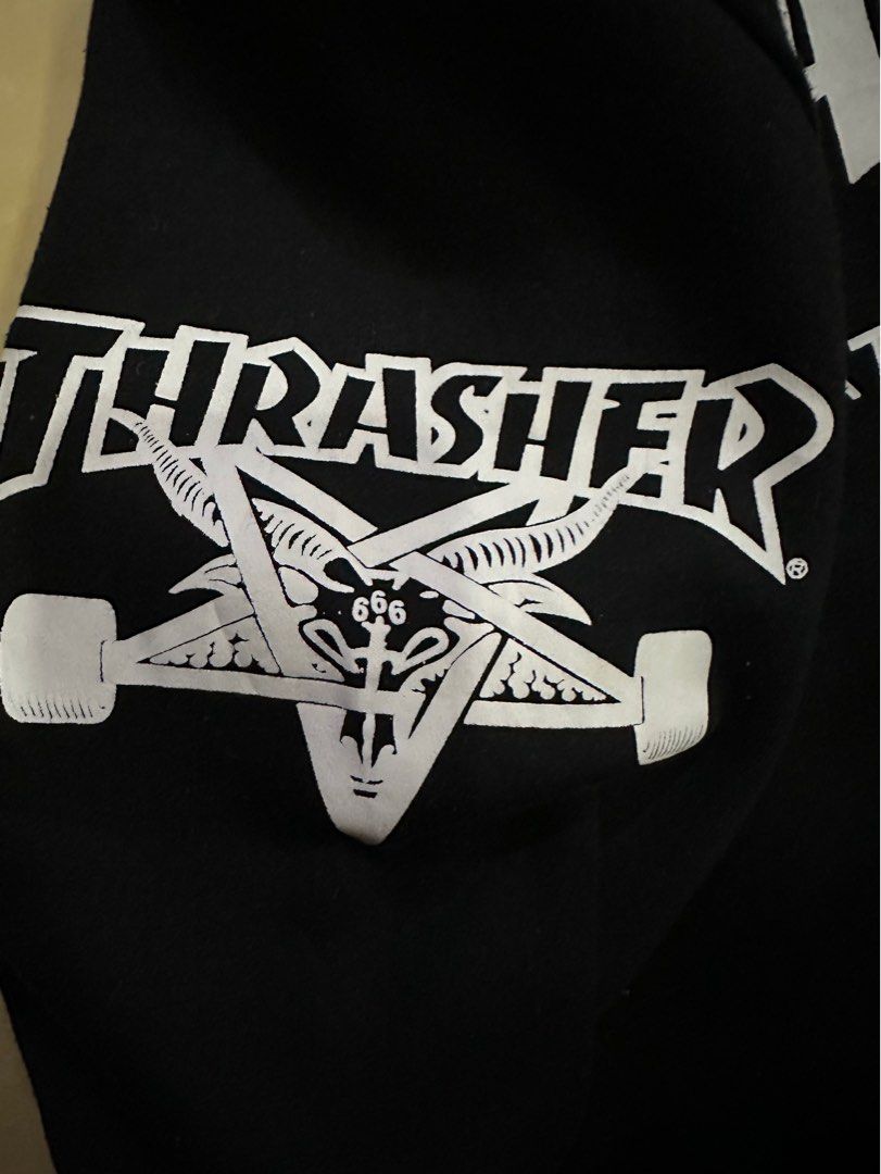666 top thrasher hoodie
