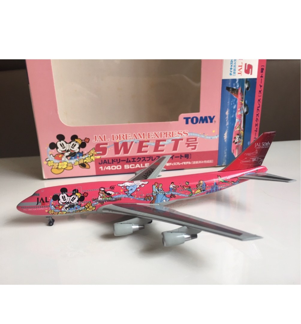 1/400 JAL DreamExpress Sweet ディズニー模型・プラモデル