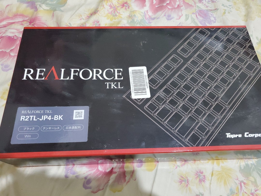 Topre realforce tkl r2 r2tl-jp4-bk, 電腦＆科技, 電腦周邊及配件, 電腦