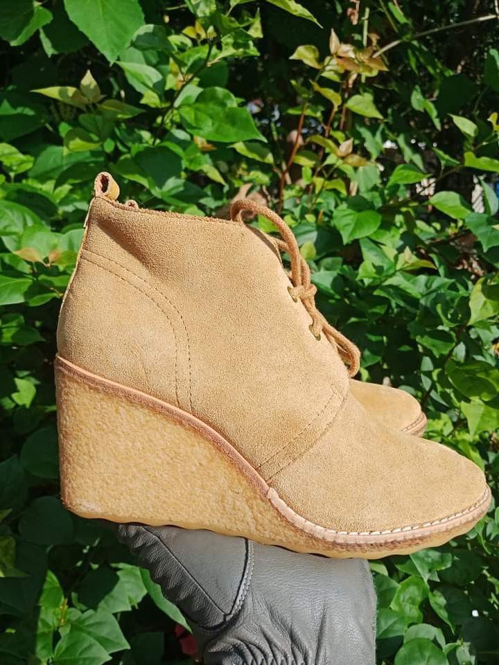 Tory burch discount wedge booties