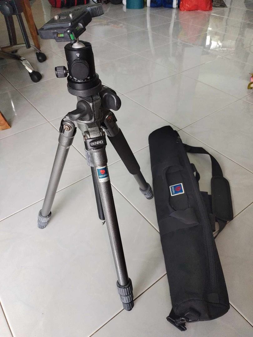 Tripod Benro Pro A198, Giotto Ball Head and Mount Plate, Photography