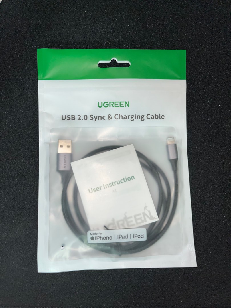UGREEN Lightning Cable 1.0M (for Apple) on Carousell