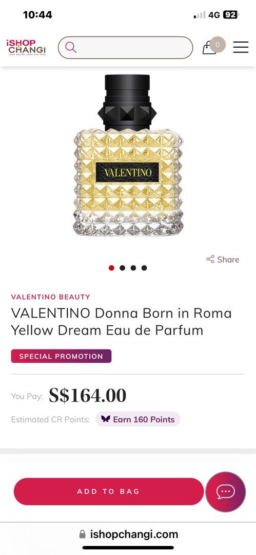 Shop Donna Born in Roma Yellow Dream EDP