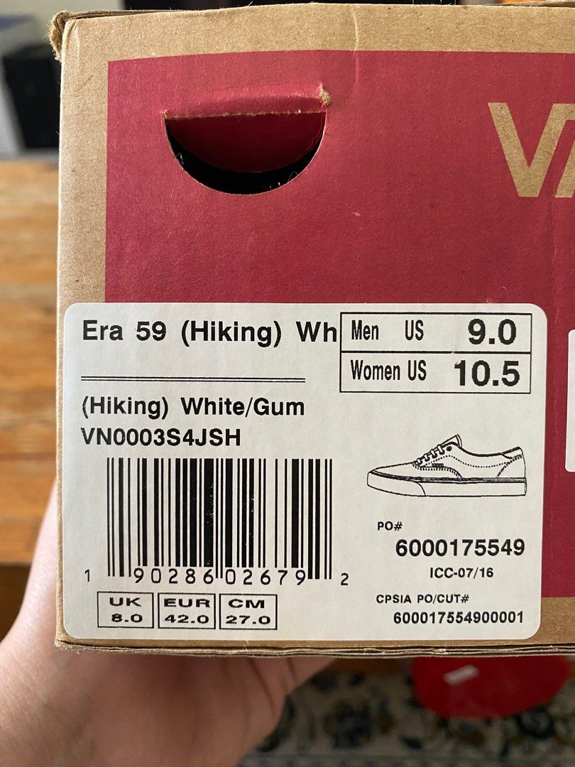 Vans era 59 shop hiking