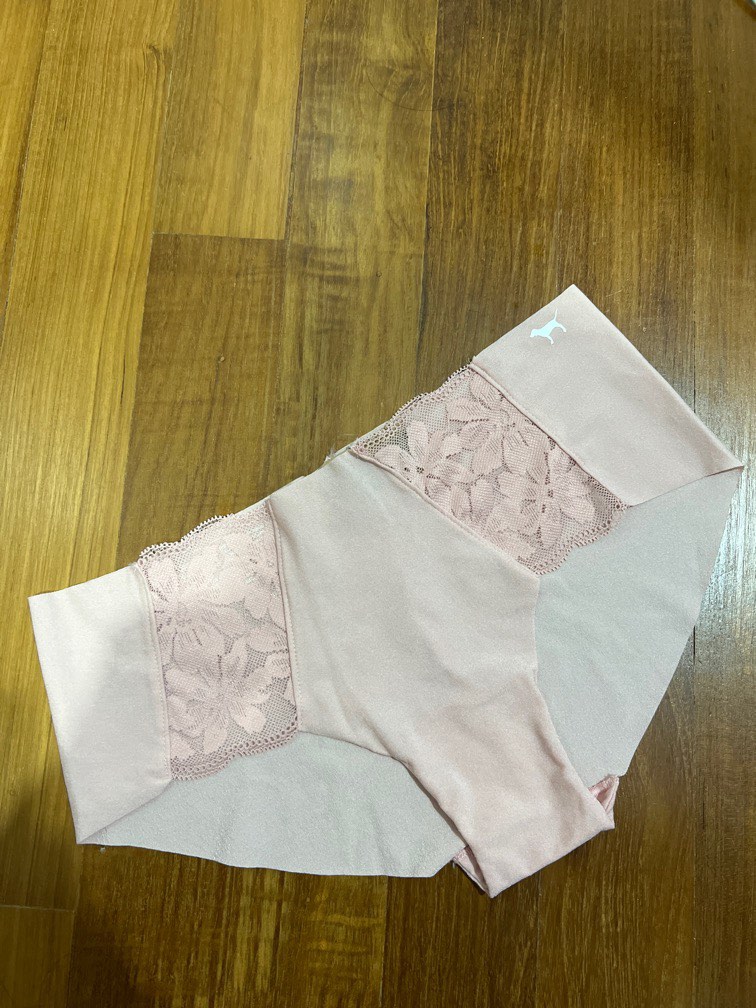 New Victoria's Secret PINK Hipster Panties - - Depop