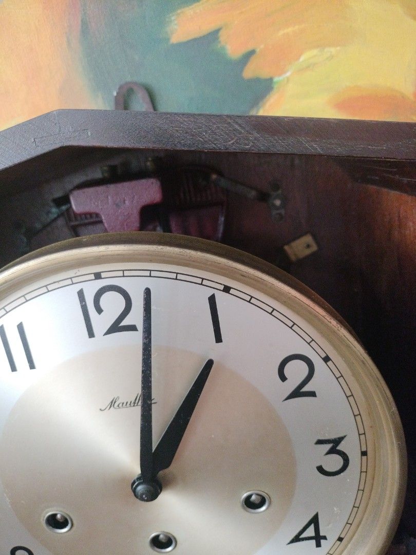 Vintage Mauth Clock made in Germany, Hobbies & Toys, Memorabilia
