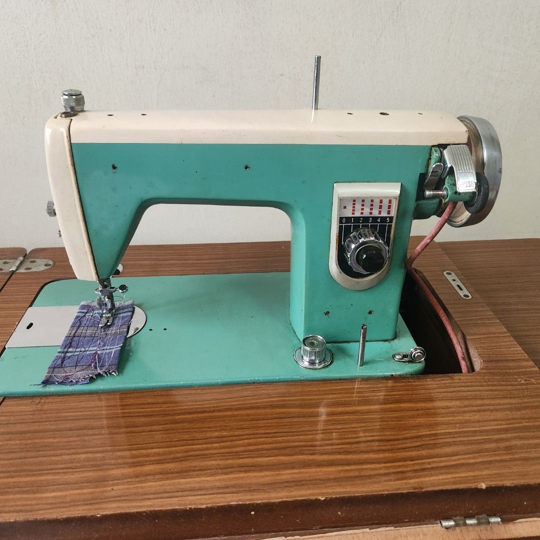 Vintage Sewing Machine For Sale, Furniture & Home Living, Furniture, Other Home Furniture on